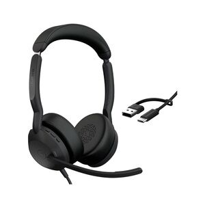 Black Logitech Over-Ear Headphones